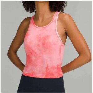 Lululemon Ebb to Street Cropped Racerback Tank Top - Size 6